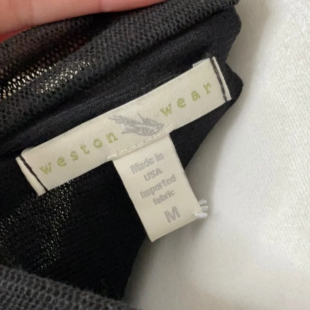 Weston Wear Black and Gray Layered Ruffle Dress - Picture 10 of 10